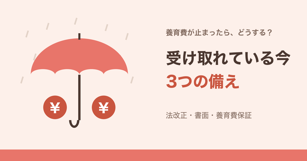 傘と、¥の硬貨